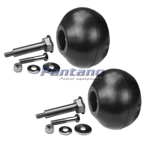Set Of 2 Scalp Wheel Kit With Hardware Replaces Exmark 109-2098 103-7263