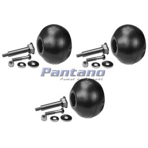 Set Of 3 Scalp Wheel Kit With Hardware Replaces Exmark 109-2098 103-7263