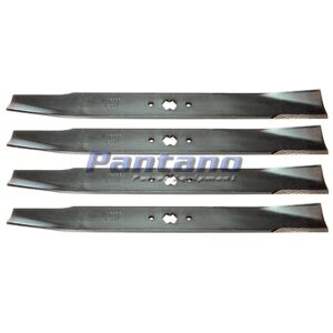 Set Of 4 Lawn Mower Blades Replaces MTD Cub Cadet 742-04308 942-04312