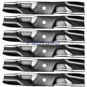 Set Of 6 Lawn Mower 15 1/4" Mulching Blade Replaces Exmark 1-653102