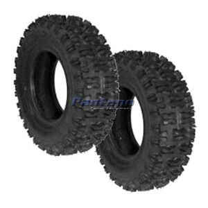 Set Of 2 Carlisle OEM Tubeless 4.10 X 4 2-Ply Snow Hog Tread Tire Ariens 71211