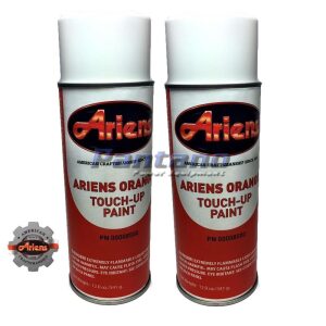 Set Of 2 Ariens OEM Orange Touch-up Spray Paint 12oz Can 00008500