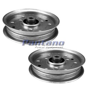 Set of 2 OEM Spec HD Flat Idler Pulley MTD Cub Cadet 756-04129 956-04129