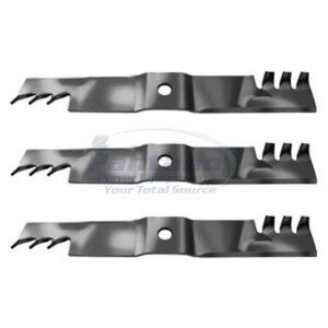 Set Of 3 Lawn Mower Mulcher Blade Replaces Exmark 103-9628 109-9392