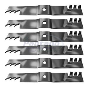Set Of 6 Lawn Mower Mulcher Blade Replaces Exmark 103-9628 109-9392