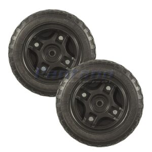 Set Of 2 Homelite OEM Pressure Washer Wheel Assembly 308451018 Fits UT80977