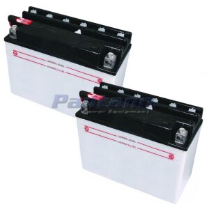 Set Of 2 Mower Battery Replaces MTD 753-0608 725-1438 725-1635