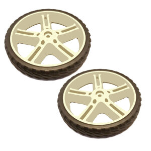 Set of 2 Ryobi 10" Wheel Assembly RY13015 309023001