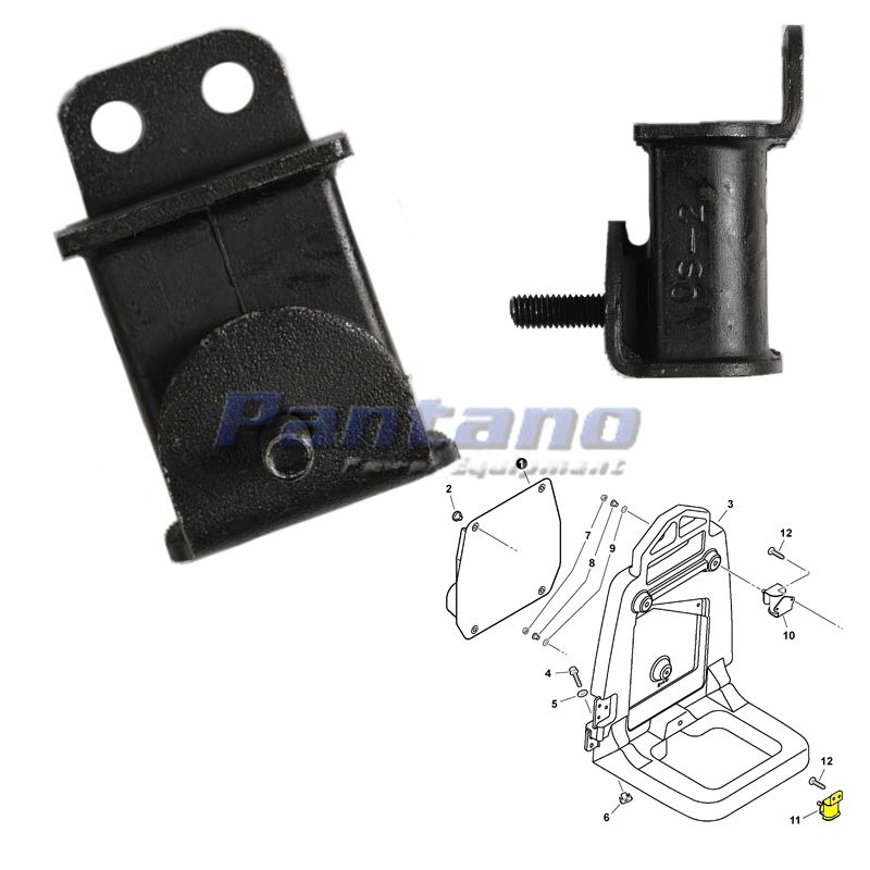 Echo OEM Back Pack Blower Cushion Mount V401000002 V401000001 Fits PB-403 PB-603 