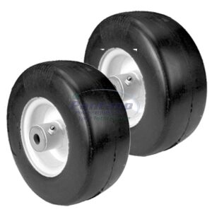 Set Of 2 Lawn Mower Caster Wheel Assembly 11X400X5 Replaces Deere AM101589