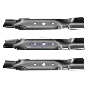 Set Of 3 Mower Blades Replace John Deere GX20250 GY20568