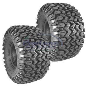 Set of 2 OEM Carlisle Tire 22.5X10X8 3 Ply HE Field Trax Tread JD Gator M138664