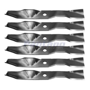 Set of 6 Mower Mulching Blades Replaces Exmark 103-0301