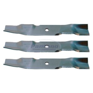 Set Of 3 Lawn Mower Blades Replaces Hustler 796623 Wright 71490001