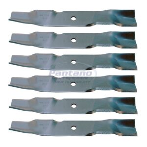 Set Of 6 Lawn Mower Blades Replaces Hustler 796623 Wright 71490001