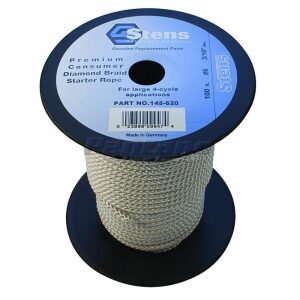 High Quality 100' Diamond Braid Starter Rope #6 Diamond