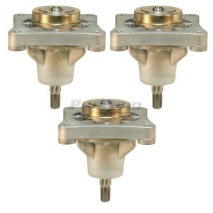 Set Of 3 Lawn Mower Spindle Assembly Replaces Hustler 604214