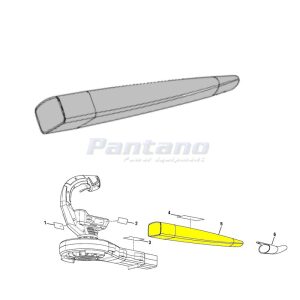 Ryobi OEM Leaf Blower Middle Tube 525558001 Fits RY40401