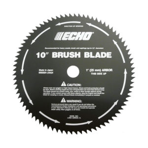 Echo 10" 25mm Arbor 80-Tooth Brush Blade SRM-410U 69500121431
