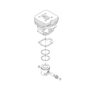 Husqvarna 555FX Brushcutter Cylinder Assembly 544986002