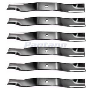 Set Of 6 Mulcher Mower Blades Replaces Gravely 08781800 08781851 48864