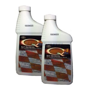 Pack Of 2 Q4 Plus Turf Herbicide 32oz Quart