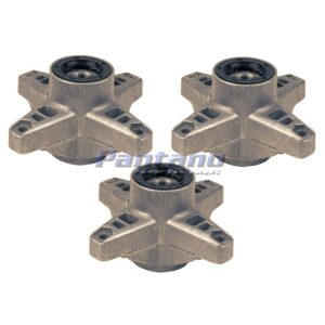 Set Of 3 Lawn Mower Spindle Replaces Cub Cadet 618-3129C 918-04394