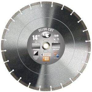 Delux-Cut 14" x .125" High Speed Diamond Blade Wet or Dry Saw 70499