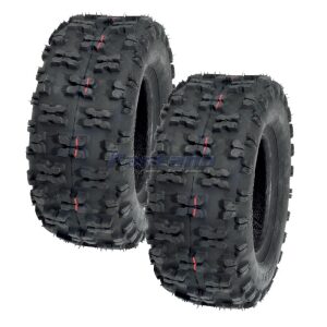 Set Of 2 Carlisle Tire OEM Snow Hog 16X6.50X8 2 Ply Tubeless Tire 5170021
