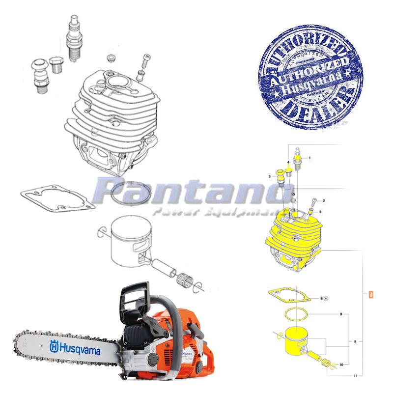 Husqvarna Oem Chainsaw Cylinder Assembly Fits 562xp Pantano Power Equipment Husqvarna Oem Chainsaw Cylinder Assembly Fits 562xp Pantano Power Equipment