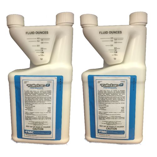 Set of 2 Talstar Professional Insecticide 1 Quart Flea Tick Stink Bug Mosquito Termite - Pantano Power Equipment