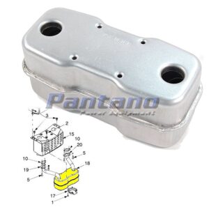 MTD OEM Lawn Mower Duel Muffler 751-0616B