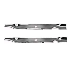 Set of 2 Lawn Mower 5 Star Blades Replaces 42" Sears Craftsman AYP 134149