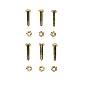 Ariens OEM 1/4" Shear Bolt and Nut 53200500-2 6 Pack