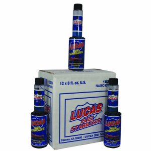 Case Of 12 Lucas Oil Fuel Stabilizer 8oz Bottle 10314