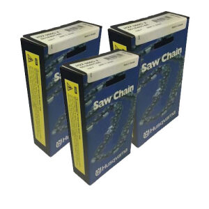 Set Of 3 Husqvarna OEM Chainsaw Chain H22 66DL 16" .325 .050 501840966