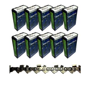Set of 10 Husqvarna Chainsaw 20" Chain Low Kick H80-72 501846572