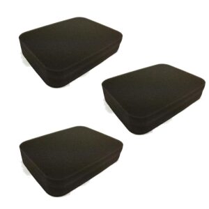 Set of 3 OEM Husqvarna Blower Air Filter Element 502844401