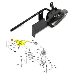 Husqvarna AYP OEM Mower Clutch Assembly 532406563 406563