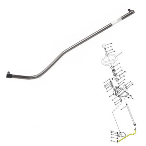 Husqvarna OEM Lawn Mower Steering Draglink 532175572
