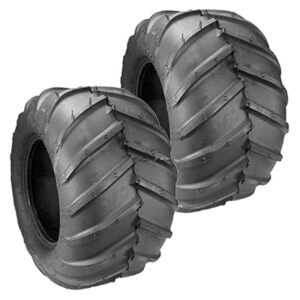 Set Of 2 Carlisle OEM AT101 Titan Tire Chevron Tread 4 Ply 21X11X10