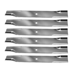 Set of 6 Mower Blades Replaces Husqvarna 539101733 21" X 5/8"