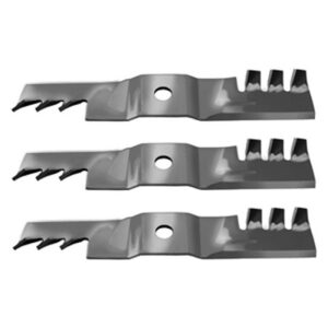 Set of 3 Lawn Mower Mulcher Blades Replaces Exmark 103-9615 109-9391-S
