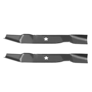 Set Of 2 Lawn Mower Blade Replaces AYP 139775 5 Point