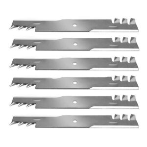 Set Of 6 Mower Mulching Blades Replaces Dixie Chopper 30227-56