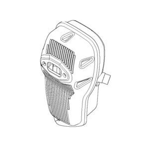 Husqvarna 555FX Brushcutter Muffler Assembly 537360301