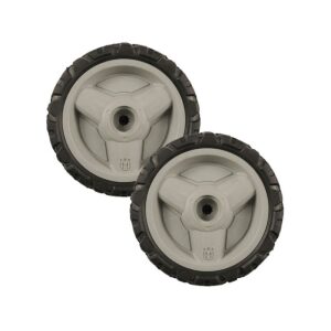 Set Of 2 Husqvarna OEM Lawn Mower Tire Wheel 580365301 Fits HU800AWD