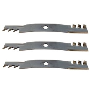 Set Of 3 Lawn Mower Blades Replaces 76539-34330 K5647-34330