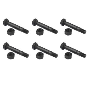 Set Of 6 Ariens Shear Bolt Pin Nut Kit 52100100 ST824E ST1027LE