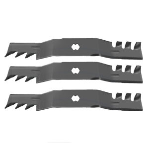 Set of 3 Mulch Gator Blades Cub Cadet 742-04053 742-04053A MTD 942-04053-X